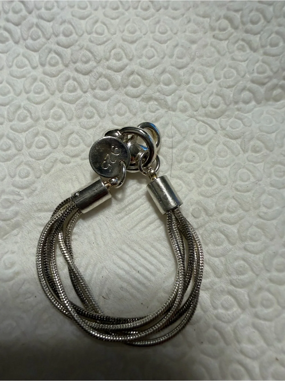 Silver Multi-Strand Chain tide - Unbranded